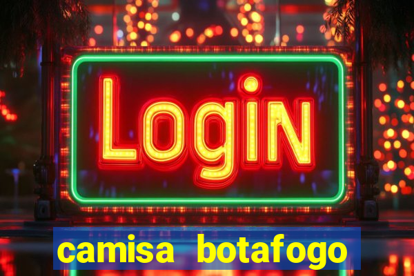 camisa botafogo plus size